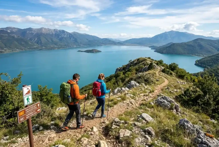 Hiking Trails Around Lake Prespa, North Macedonia