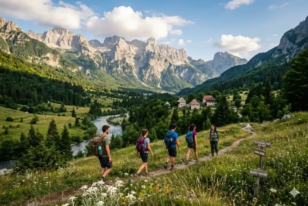 Sustainable eco tours in Theth National Park