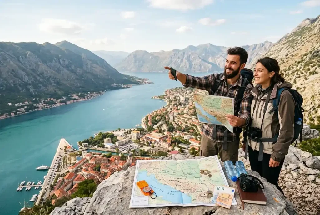 7-day budget Balkans itinerary Bosnia Montenegro