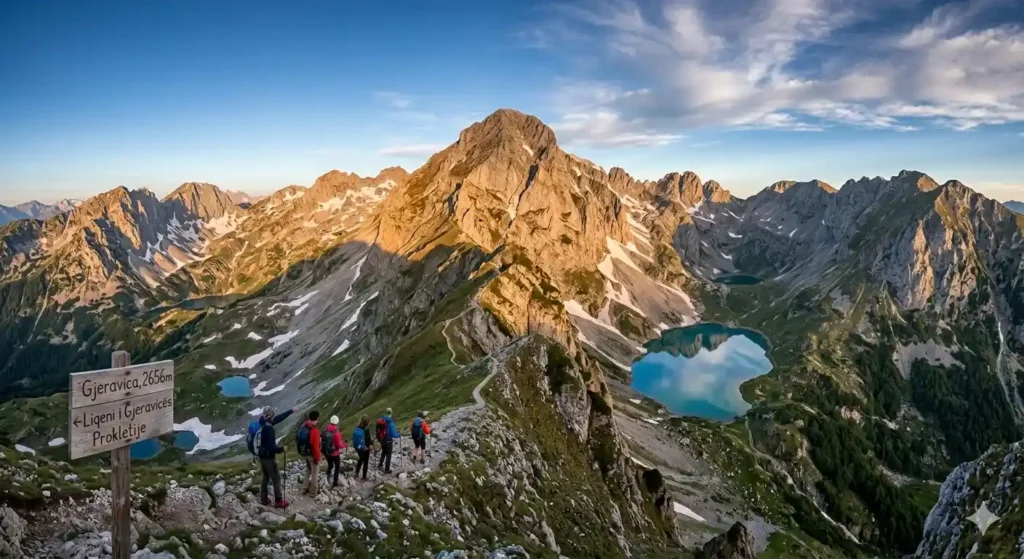Prokletije Hiking in Albania & Kosovo Gjeravica