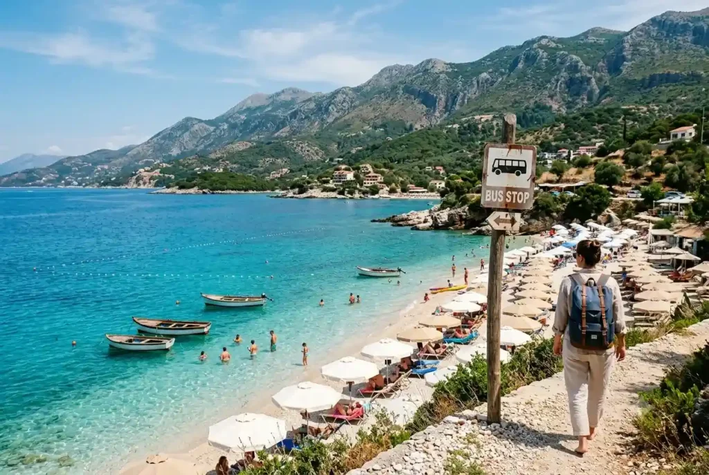Albanian Riviera Without a Car