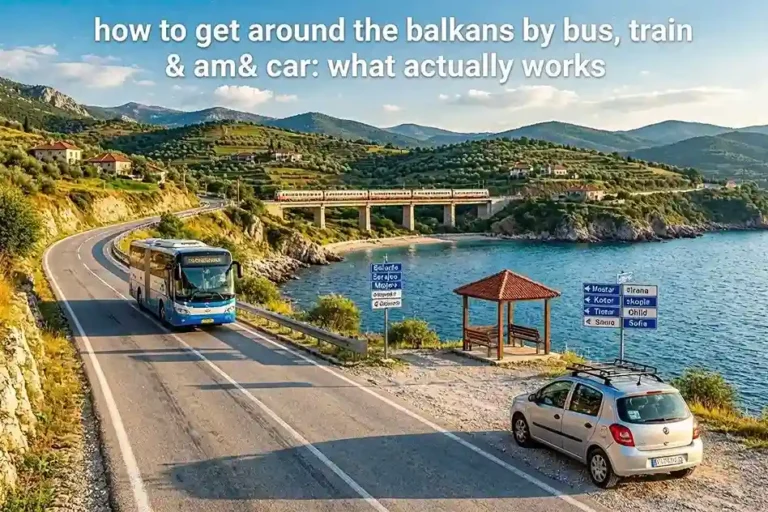 How to Get Around the Balkans by Bus