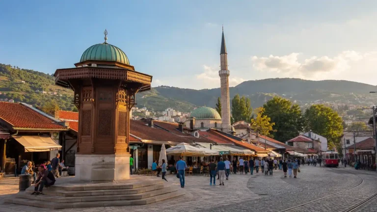 Sarajevo the capital of Bosnia and Herzegovina